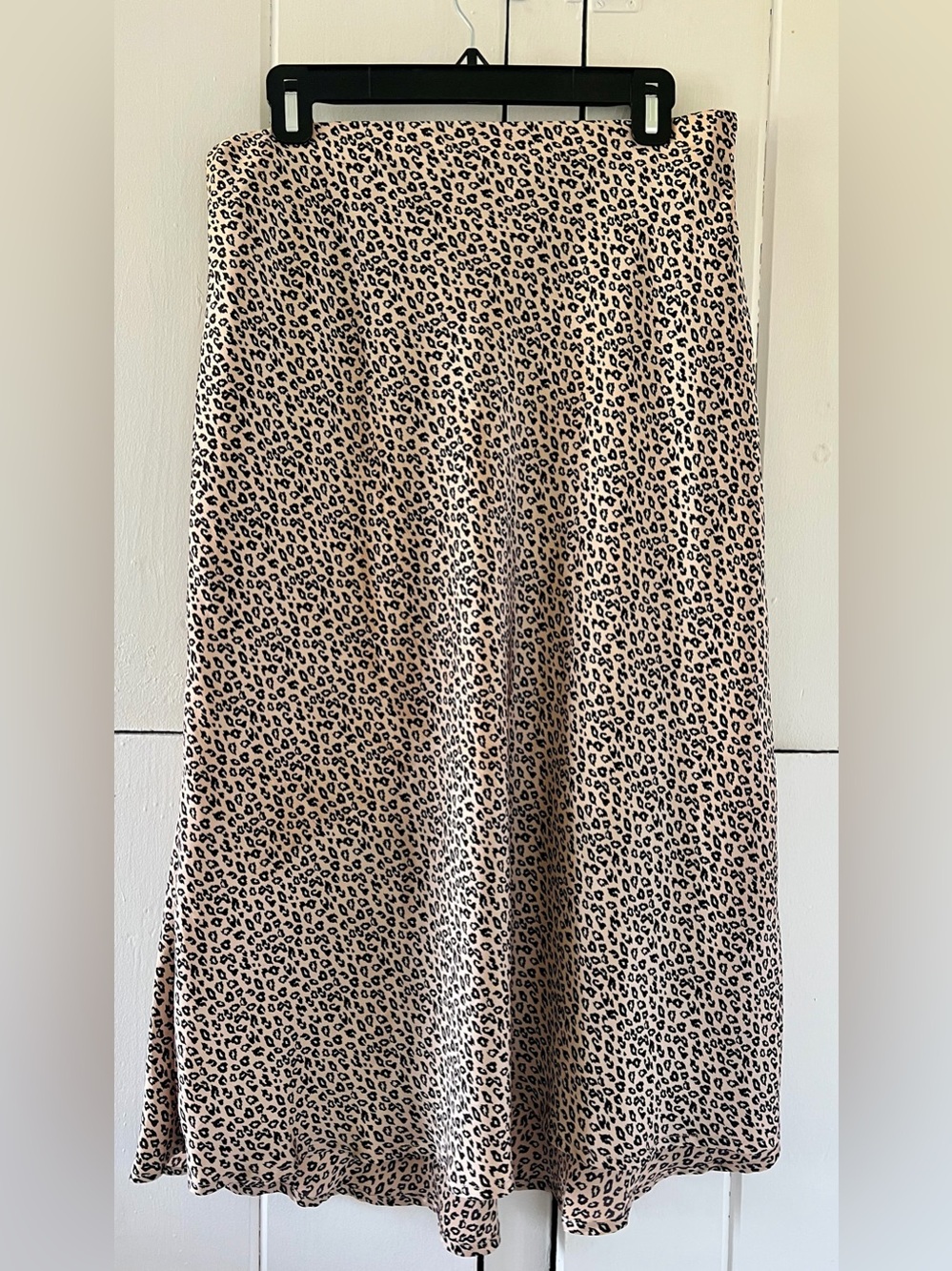 Leith Women's Animal Print Midi Skirt Size XL